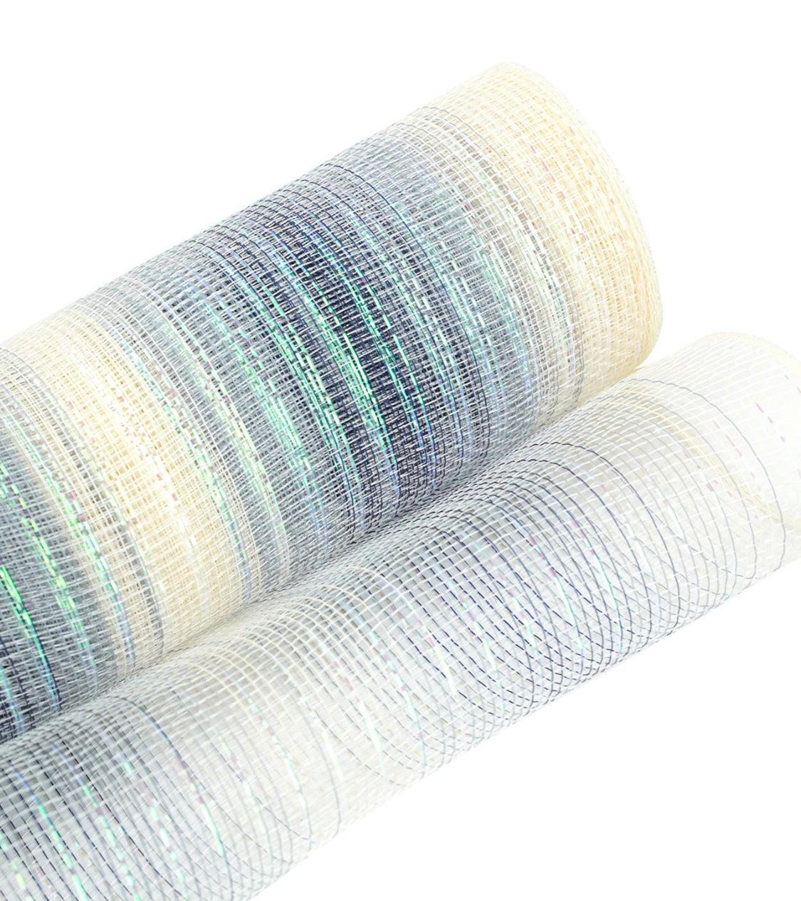 Special Metallic Deco Mesh 25cm x 9.1m
