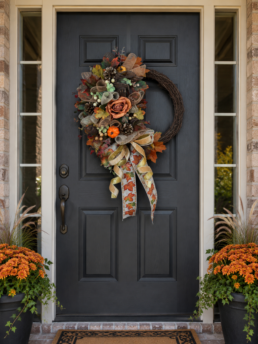 Autumn Wreath Kits on a 35cm base