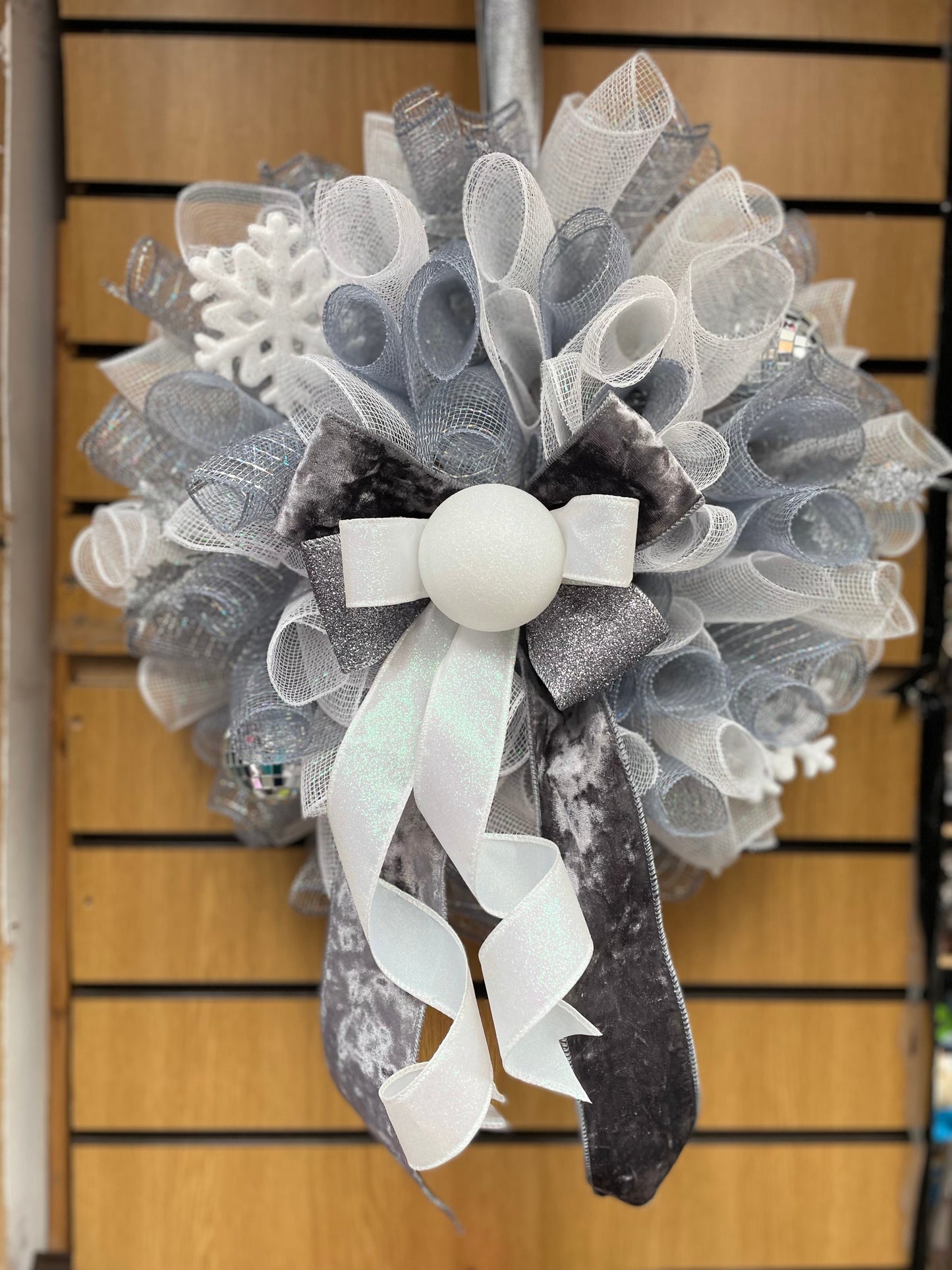 Wreath Kits (Silver and White)