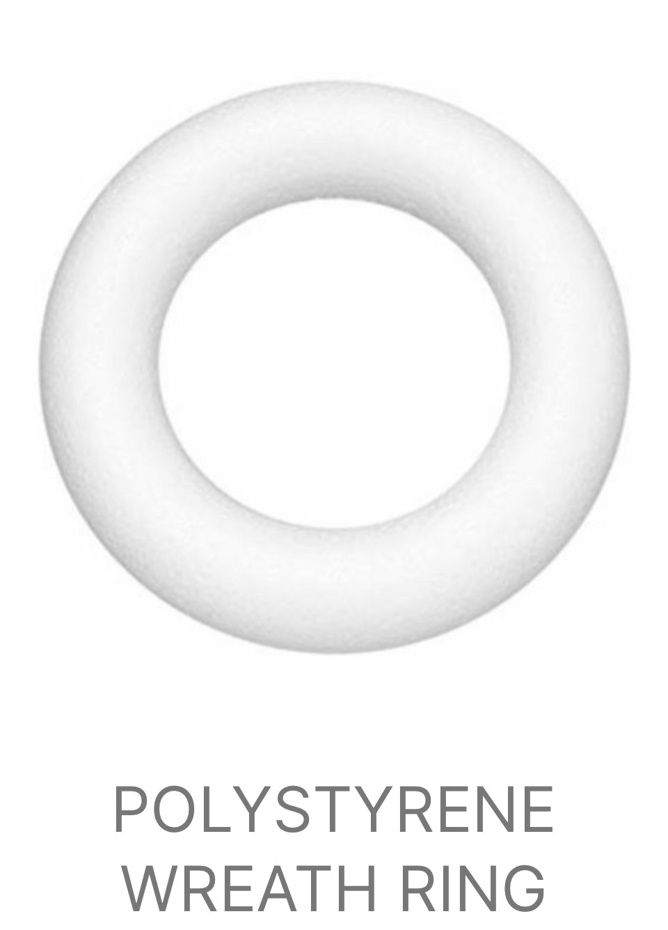 35cm (14”) Polystyrene Wreath Ring