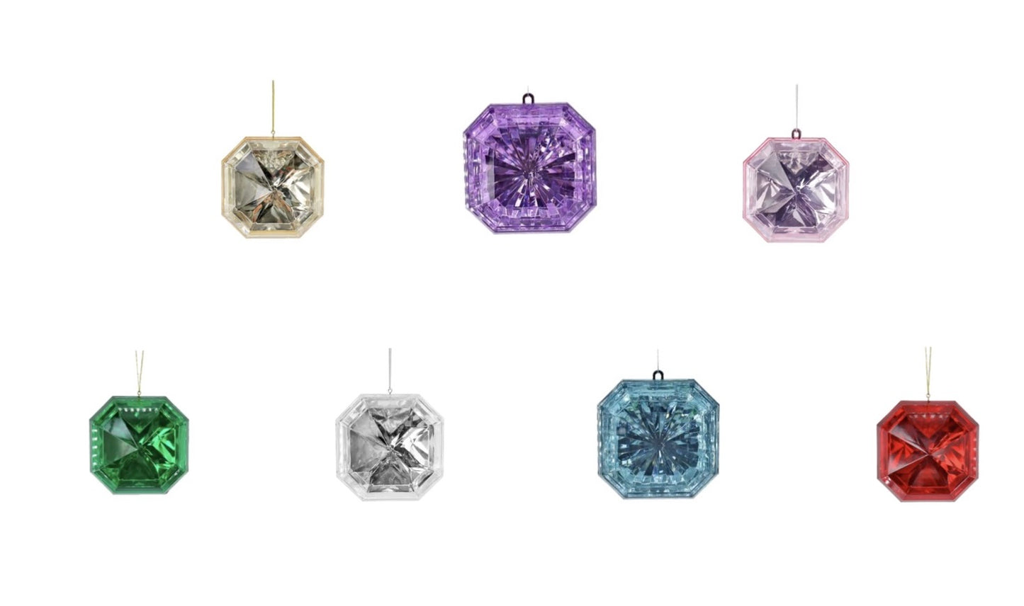 Square Acrylic Jewels