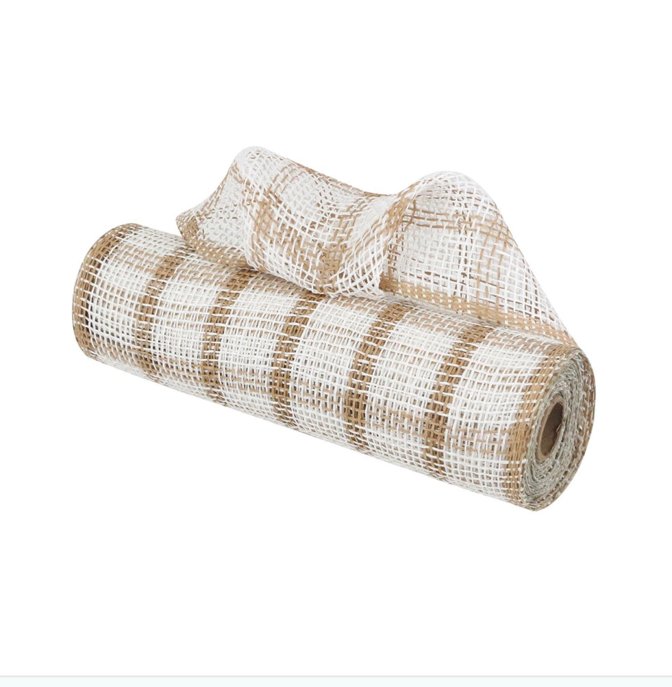 Special Metallic Deco Mesh 25cm x 9.1m