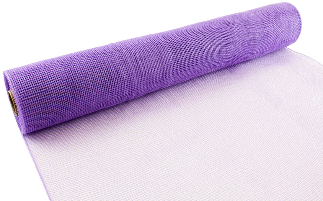 Lavender Deco Mesh 53cm x 9.1 mtrs