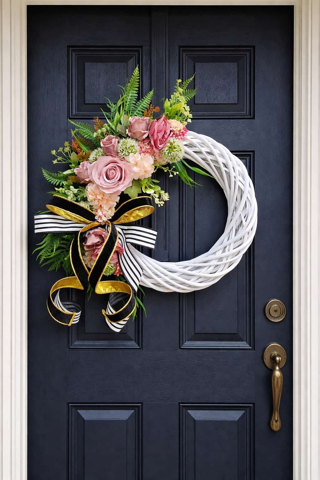 Handmade Wicker Wreath - £30