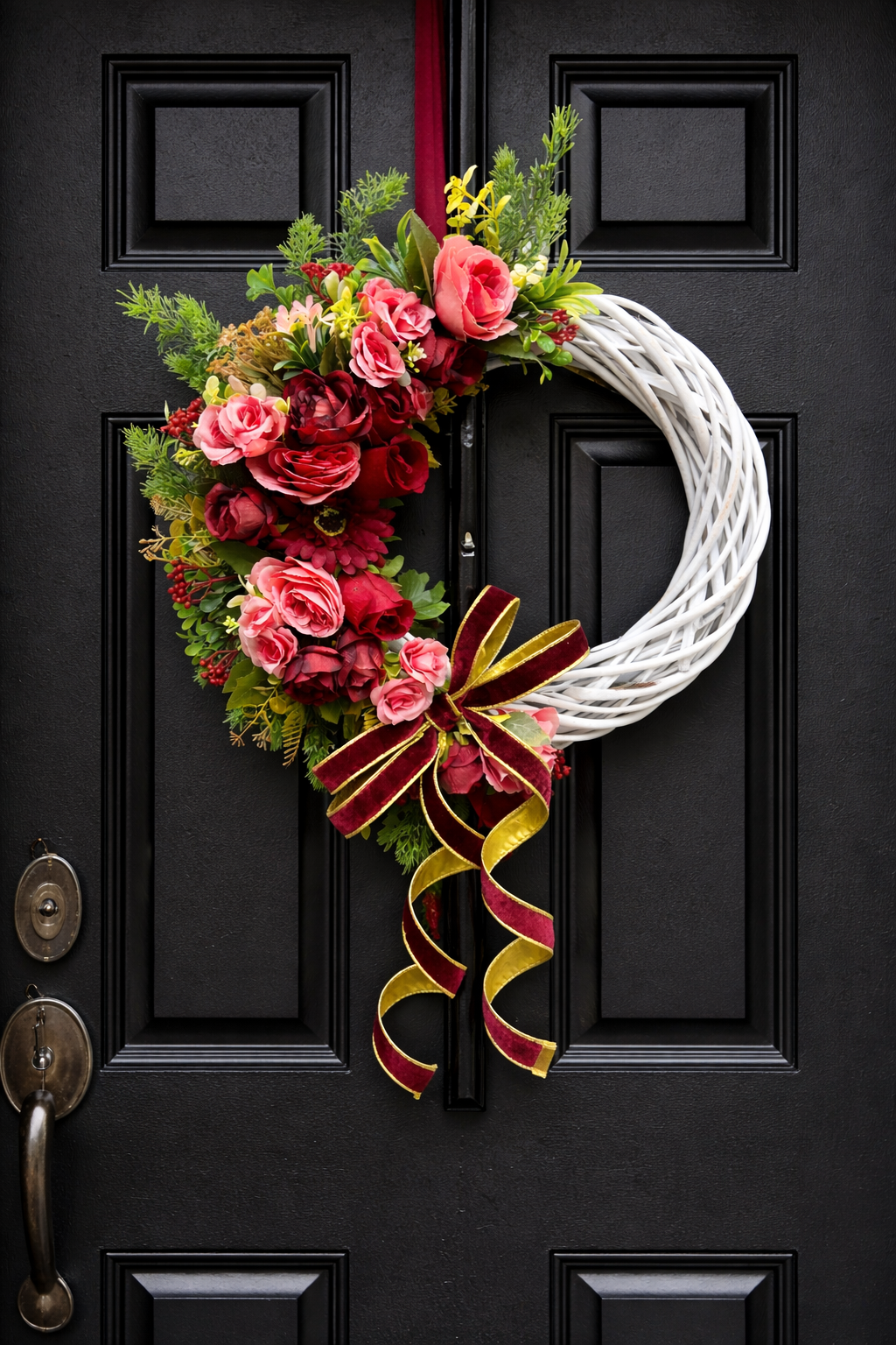 Handmade Wicker Wreath - £30