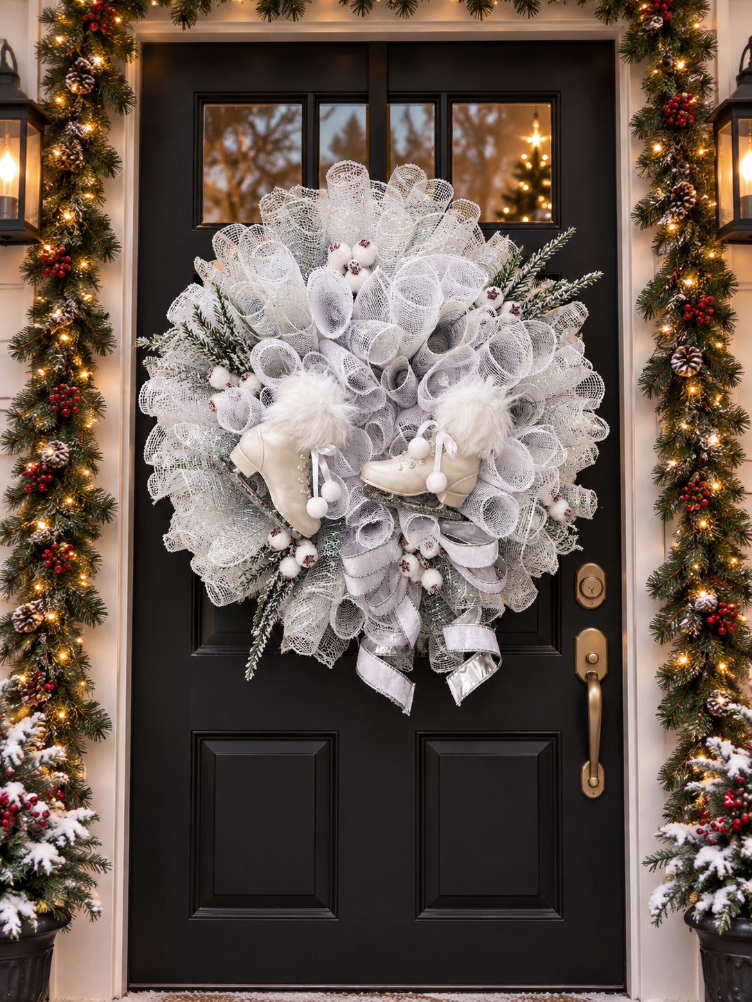 Wreath Kits - Ice skates