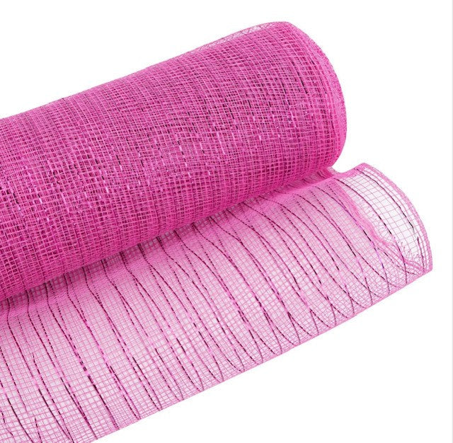 Economy Metallic Deco Mesh 25cm x 9.1m