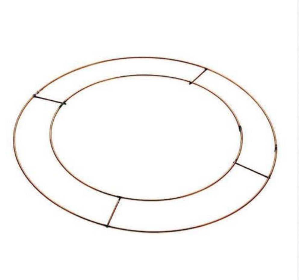 Flat Wreath Rings available in 8", 10", 12" , 14" & 16"