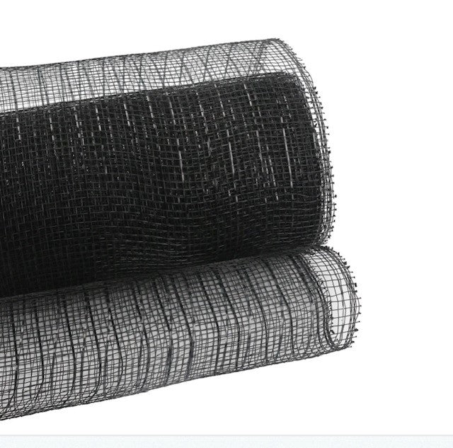 Economy Metallic Deco Mesh 25cm x 9.1m