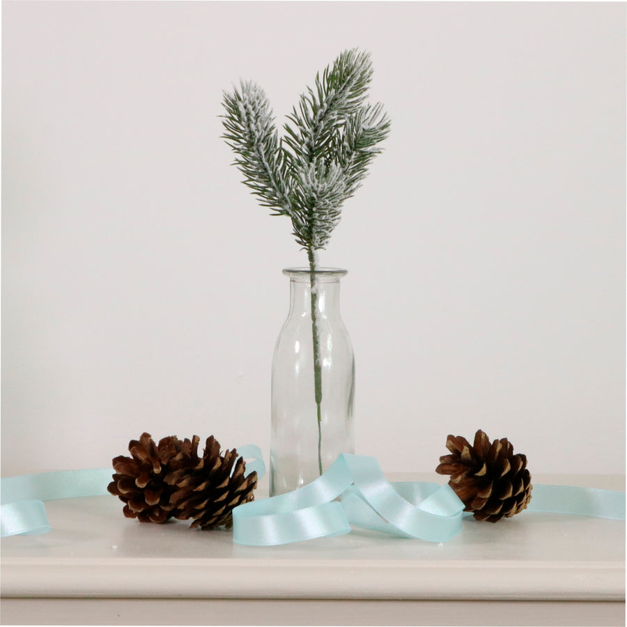 Xmas Spruce pic Snowy Green 26cm