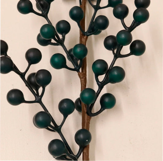 Seasonal Berry Pic Stem Jade 61cm