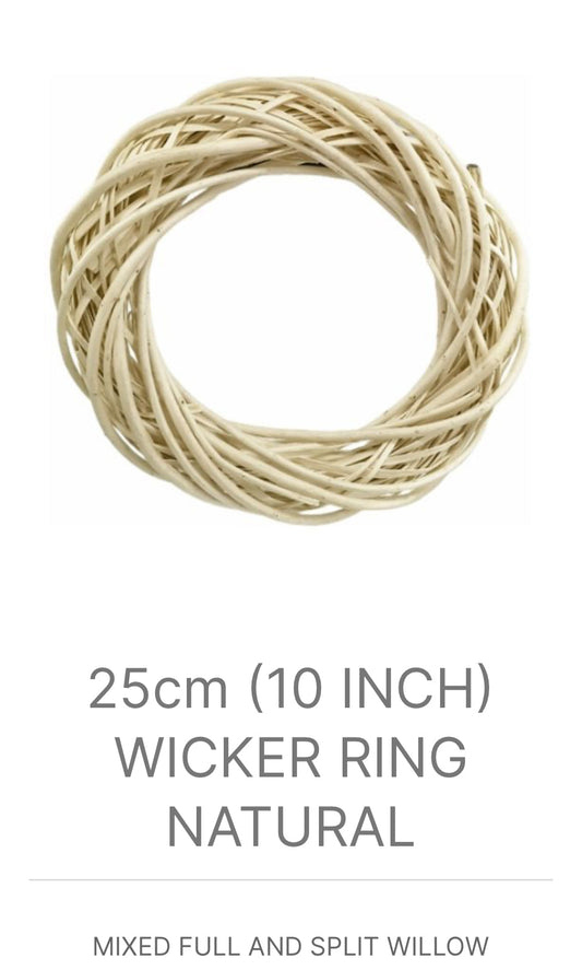 Natural Wicker Wreath