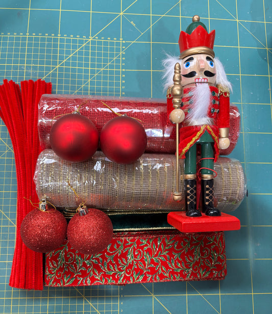 Wreath Kits (Green Nutcracker)