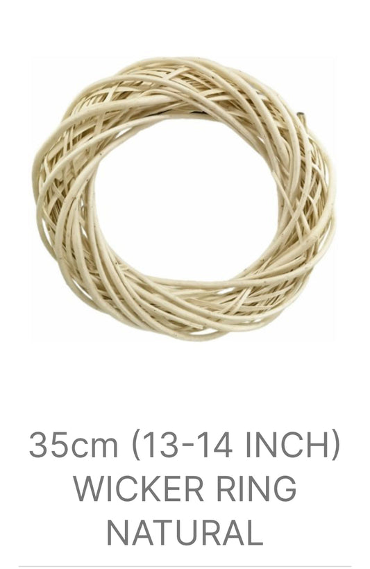 Natural Wicker Wreath