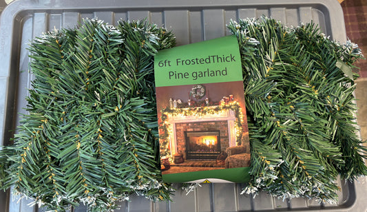 Frosted Spruce Garland