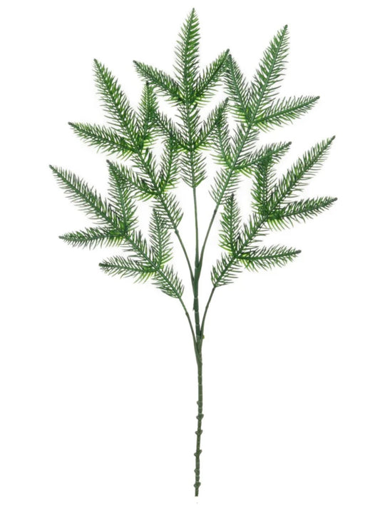 Xmas Pine Spray Dark Green Pic 73cm