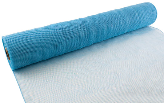 Pale Blue Deco Mesh 53cm x 9.1 mtrs
