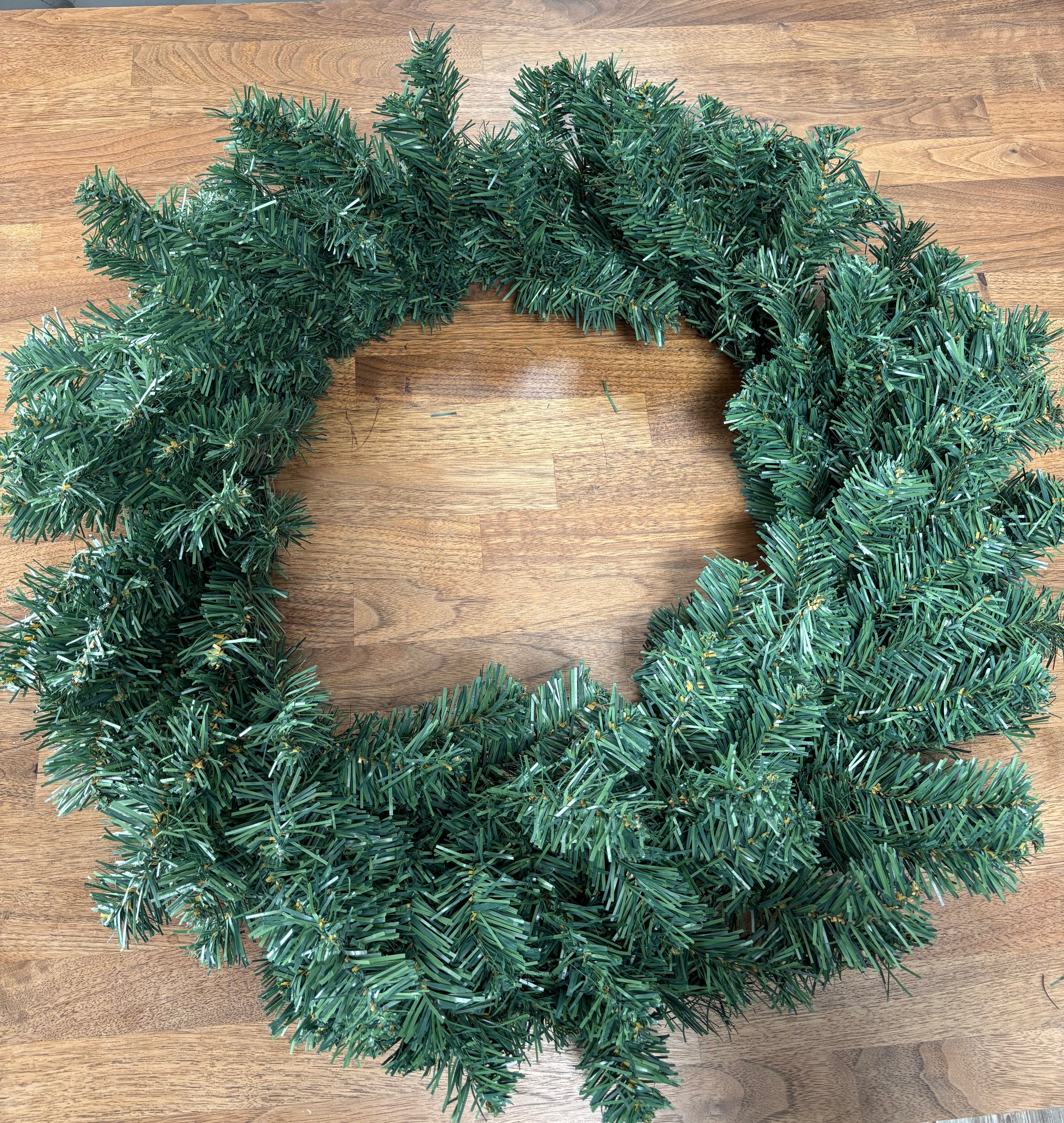 Spruce Rings 60cm - 150 tip spruce wreath rings with metal ringed back – sew-it ...