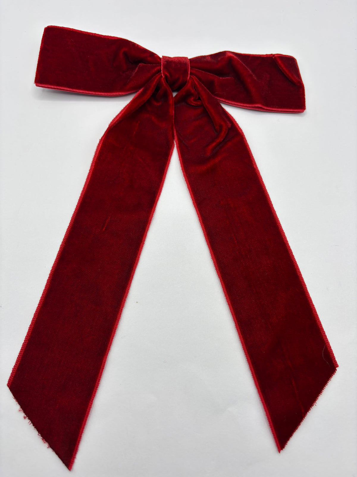 Pack of 6 - 38cm Velvet Bows 14cm wide x 22cm long various colours available