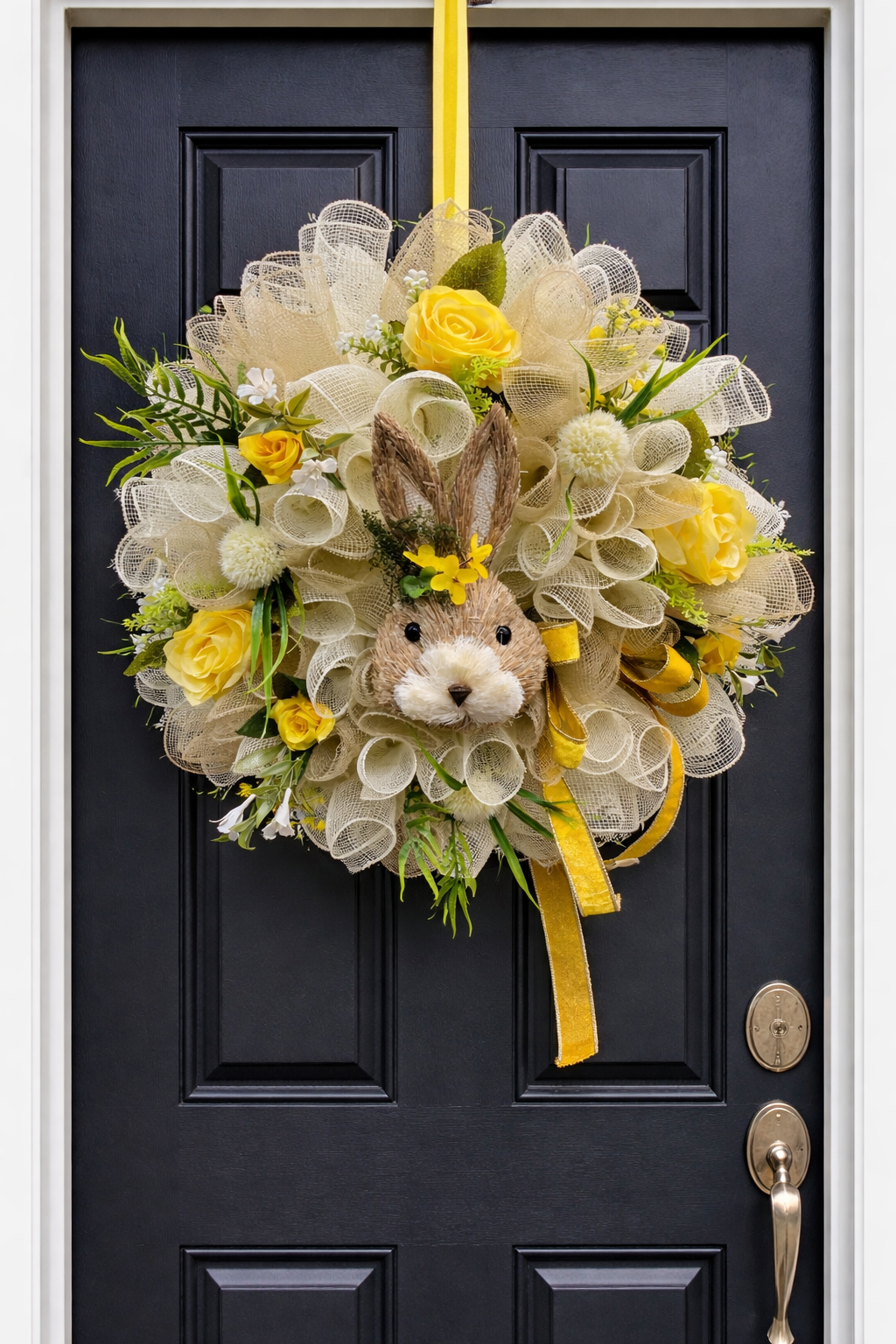 Yellow Bunny Wreath Kits