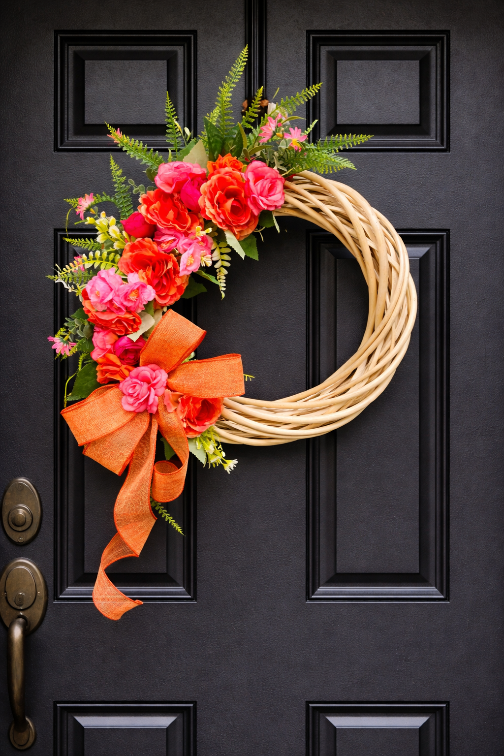 Handmade Wicker Wreath - £30