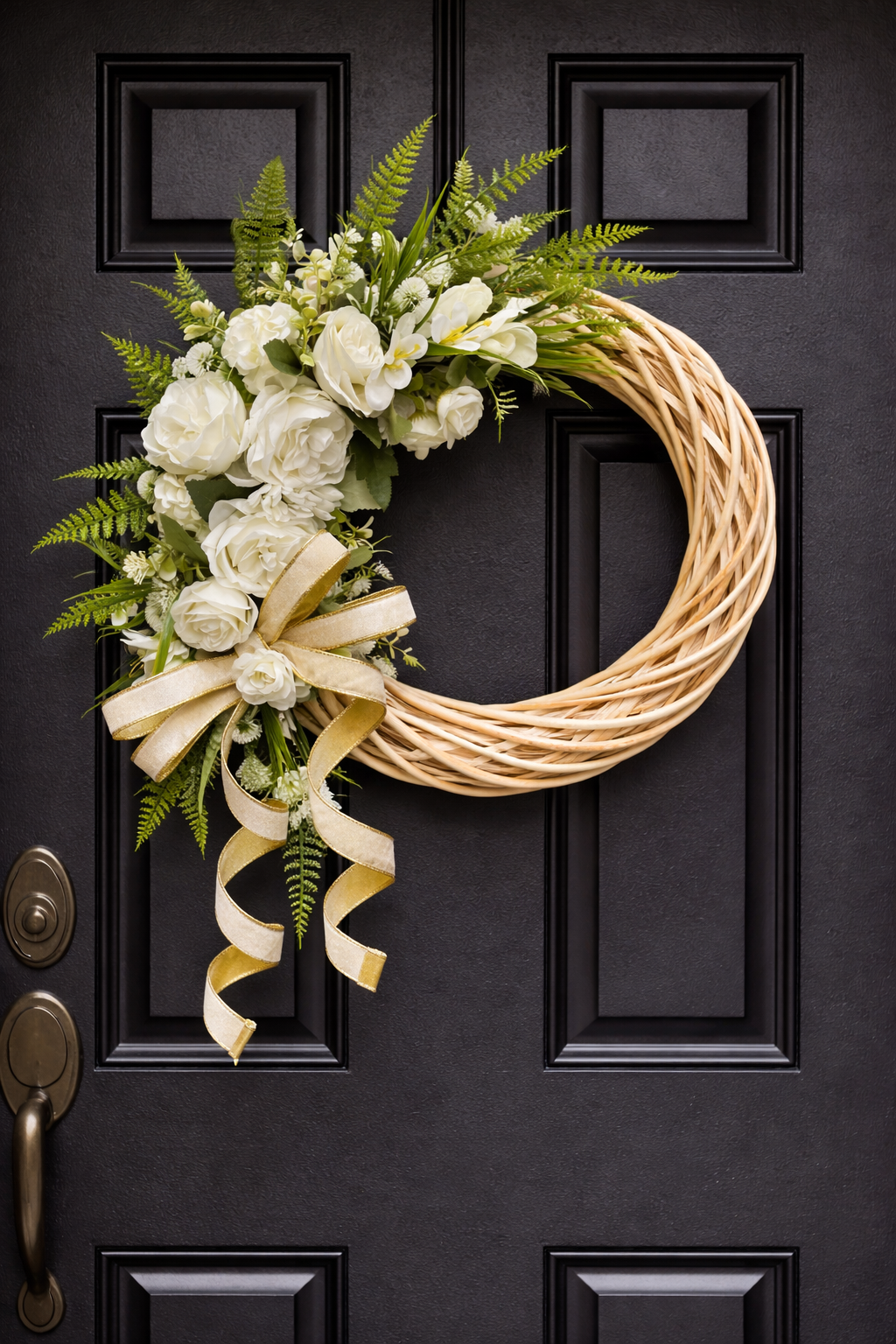 Handmade Wicker Wreath - £30