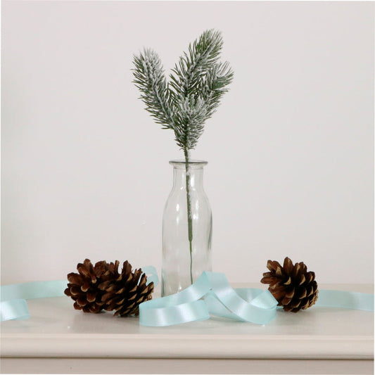 Xmas Spruce pic Snowy Green 26cm